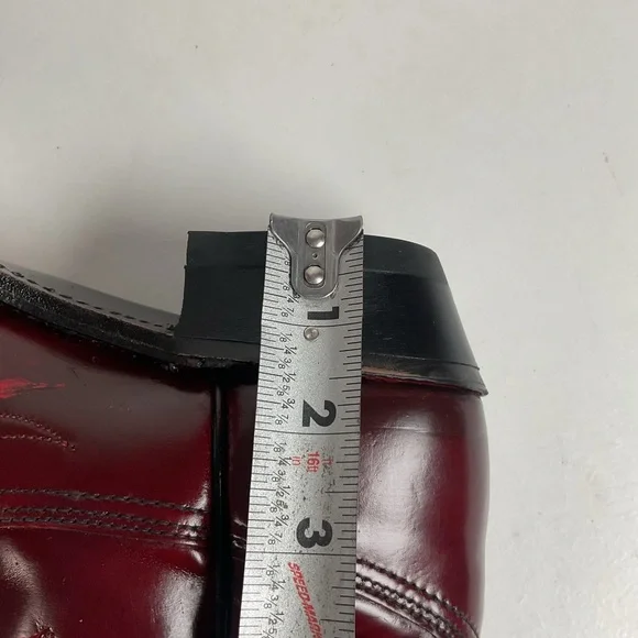 Vintage Texas Cranberry Floral Cowgirl Boots | USA Made | Patent | Women’s 7 M - Picture 5 of 16